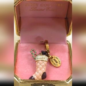 JUICY COUTURE CHRISTMAS STOCKING 2008 LIMITED EDITION CHARM